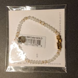 Nice girl " hope " bracelet